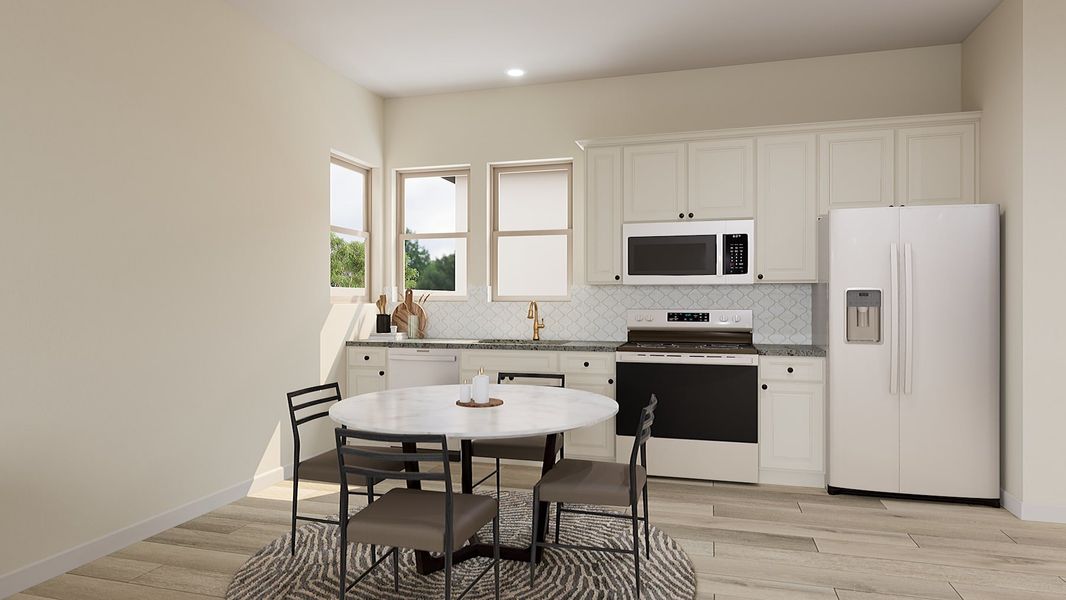 Representative furnished interior of a home built from the Verde Plan 5510 by Tri Pointe Homes in Blossom Rock, Apache Junction (Image 8).