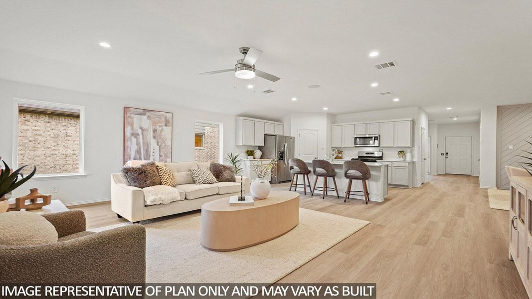 Furnished interior view inside a new home in Cypress Green, Hockley (Image 7).