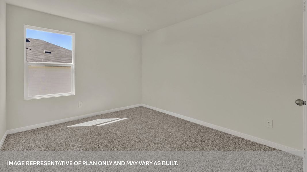 Spacious, unfurnished interior of a new home in Paramount, Kyle (Image 24).