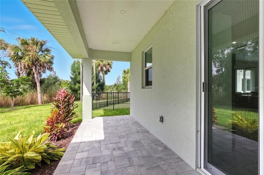 Exterior details and patio area of a home in , Sarasota (Image 3). Exterior details and patio area of a home in , Sarasota (Image 3).
