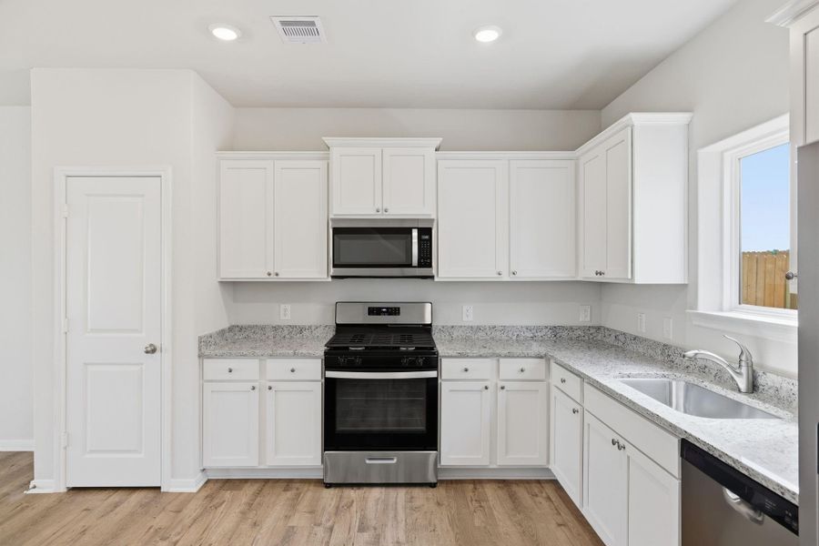 Furnished interior view inside a new home in Cypress Trails, Hockley (Image 4).