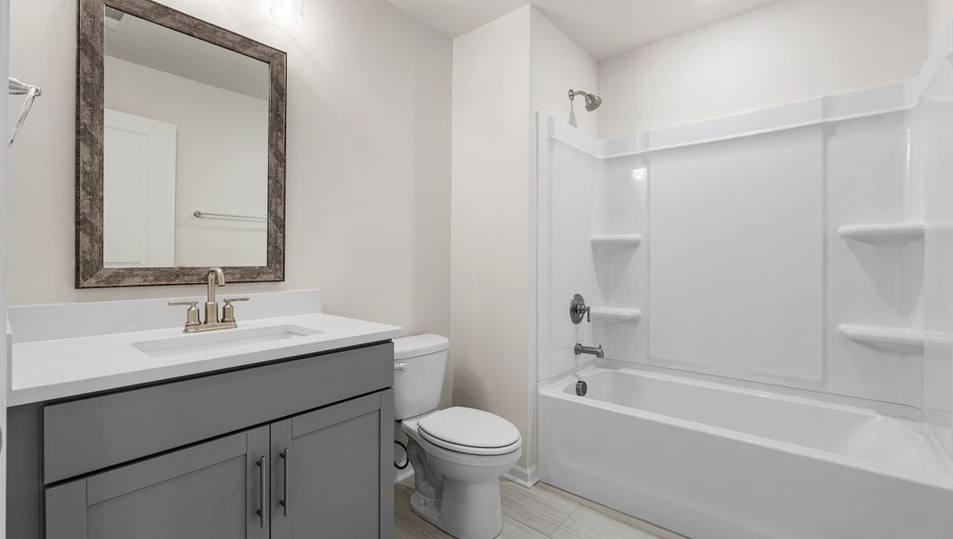 Representative furnished interior of a home built from the Landon by D.R. Horton in Seven Oaks, Greenwood (Image 14).