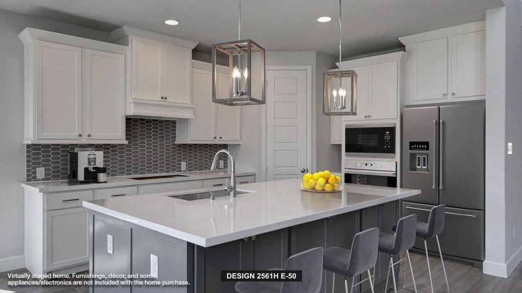 Furnished interior view inside a new home in Lakewood Village, Lakewood Village (Image 3).