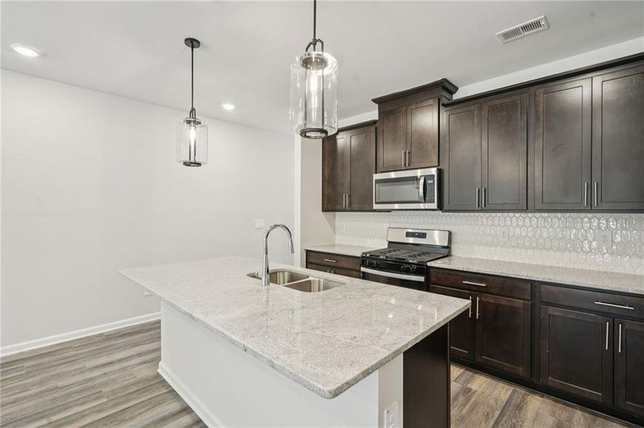 Furnished interior view inside a new home in , Conyers (Image 12). Furnished interior view inside a new home in , Conyers (Image 12).