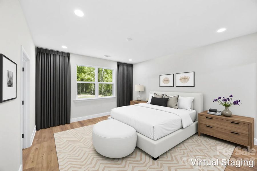 Furnished interior view inside a new home in , Statesville (Image 13).