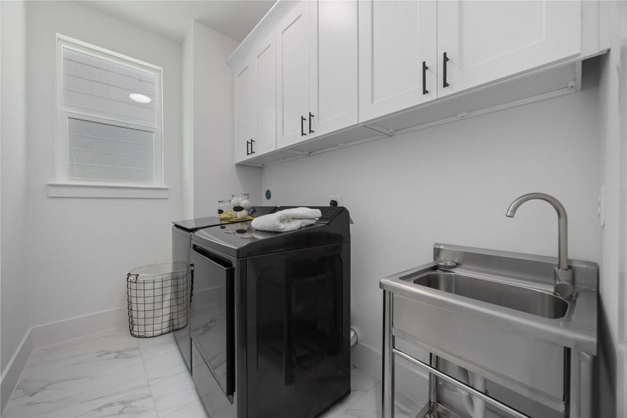 Furnished interior view inside a new home in , Houston (Image 9). Furnished interior view inside a new home in , Houston (Image 9).