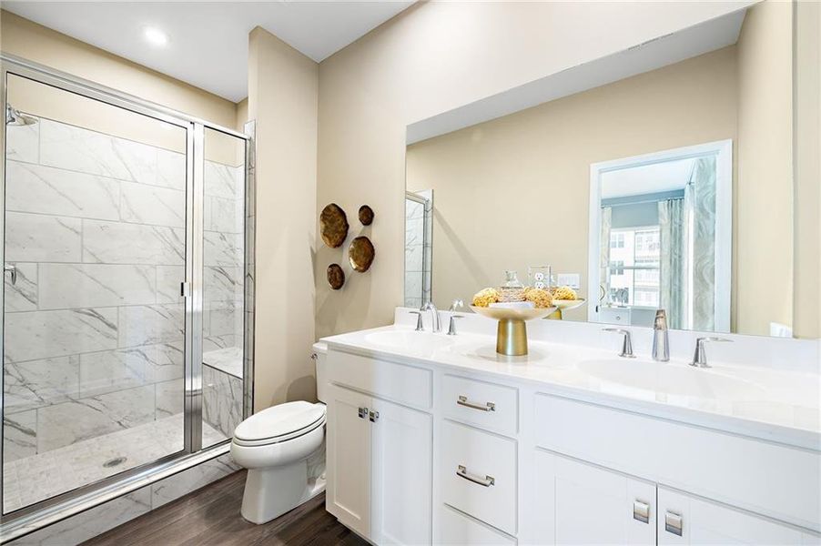 Furnished interior view inside a new home in Waverly at Buice Lake, Acworth (Image 17).
