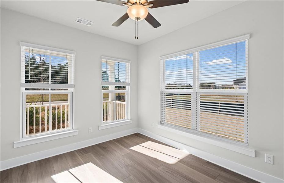 Spacious, unfurnished interior of a new home in Creekside at Skelton, Jefferson (Image 30).
