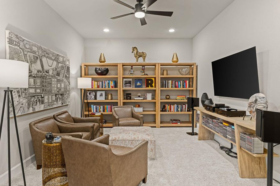 Furnished interior view inside a new home in , Fulshear (Image 15).