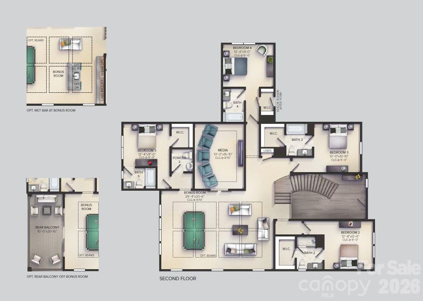 Second Floor (not exact)