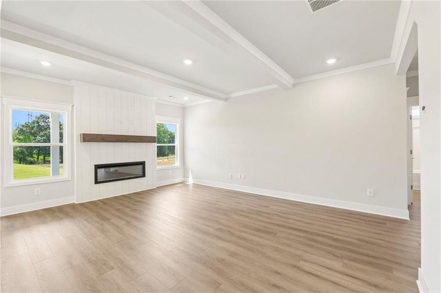 Spacious, unfurnished interior of a new home in Fowler Farms, Auburn (Image 48).