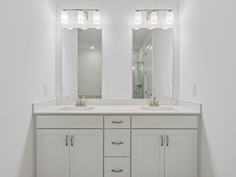 Furnished interior view inside a new home in Station Hill - Estate Series, Franklin (Image 7).