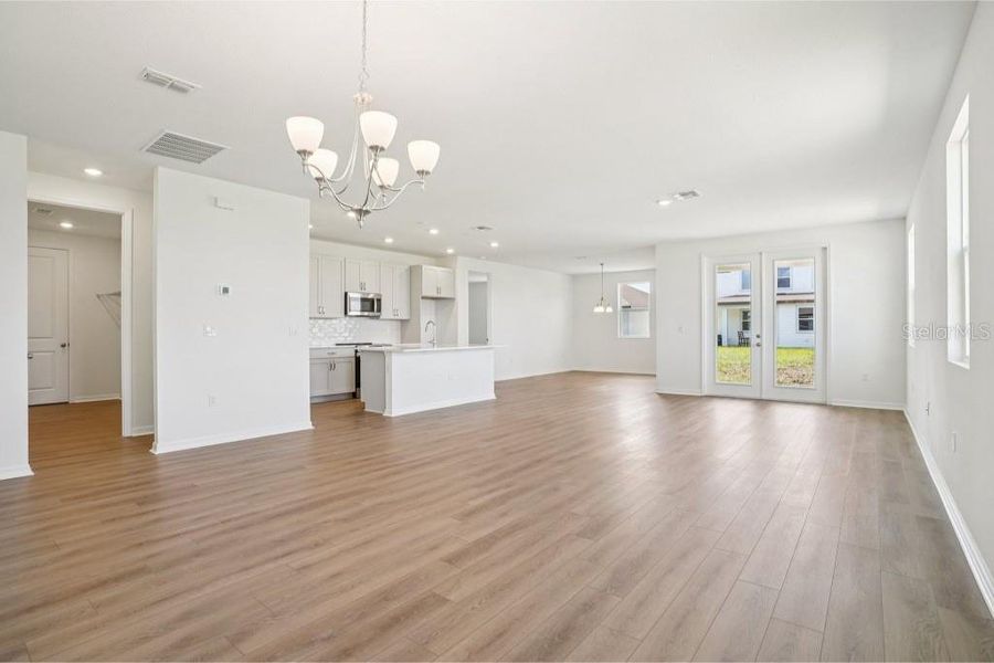 Spacious, unfurnished interior of a new home in Trailside, Mount Dora (Image 17). Spacious, unfurnished interior of a new home in Trailside, Mount Dora (Image 17).