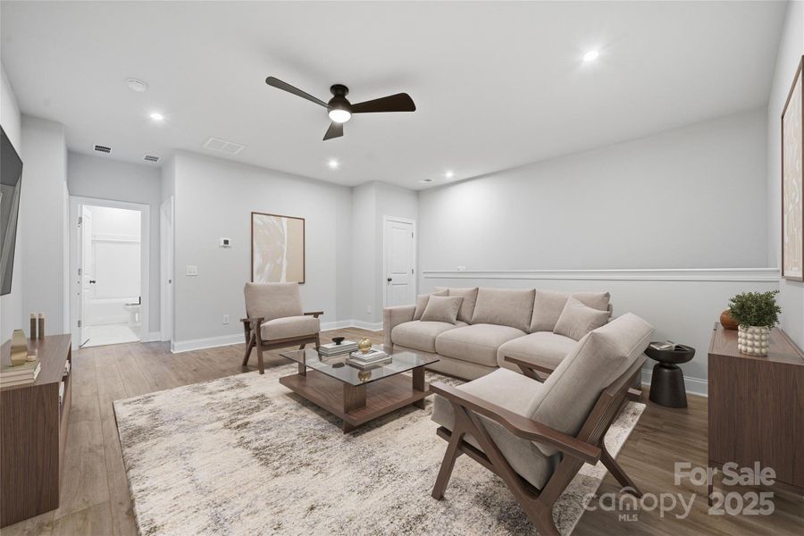 Furnished interior view inside a new home in Tillery at Wilson Farms, Fort Mill (Image 24).