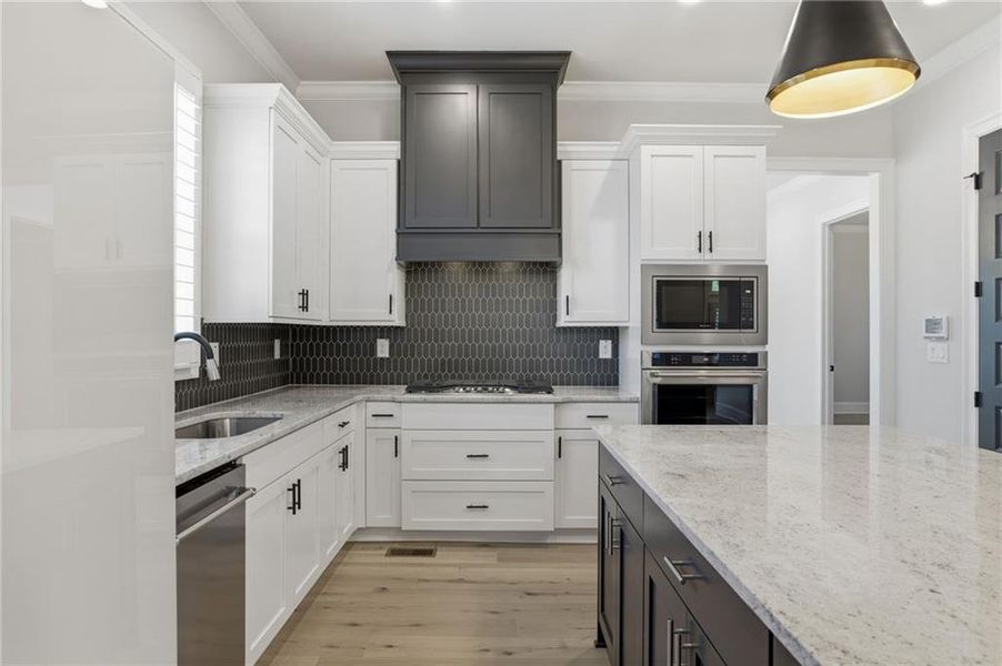 Furnished interior view inside a new home in , Dacula (Image 43).