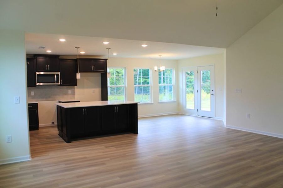 Spacious, unfurnished interior of a new home in Avondale, Greensboro (Image 9). Spacious, unfurnished interior of a new home in Avondale, Greensboro (Image 9).