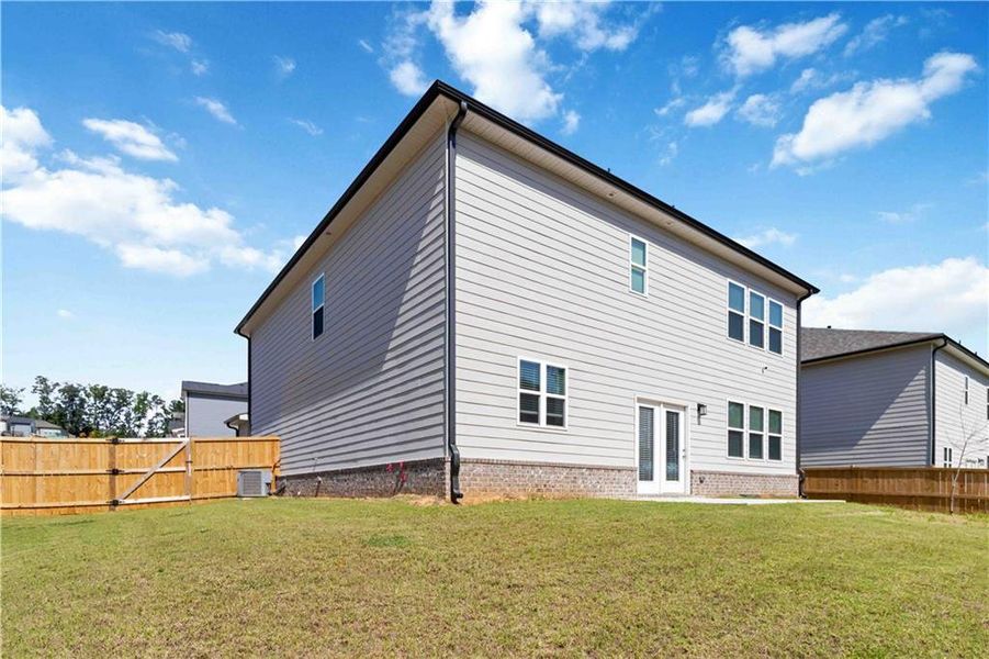 Front exterior of a new home in , Atlanta, GA, highlighting curb appeal (Image 27).