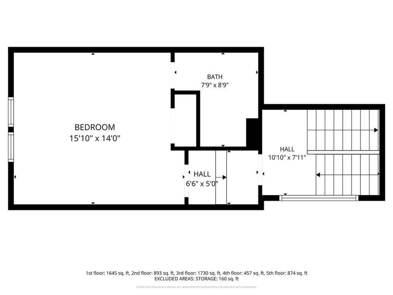 2D floor plan layout of this home in , Roswell, GA (Image 5).