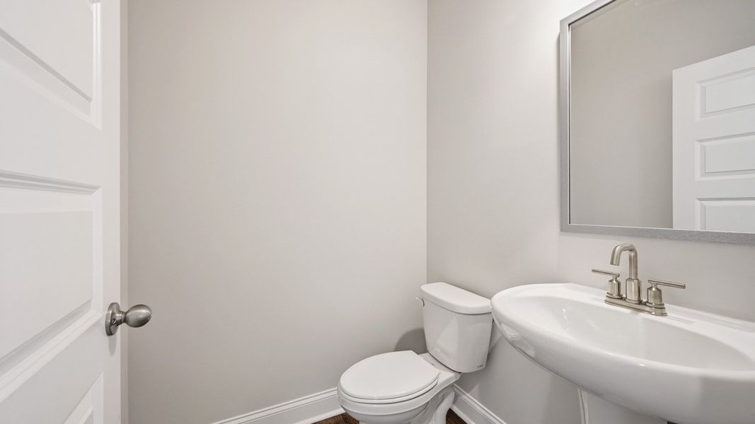 Furnished interior view inside a new home in Heritage Pointe, Senoia (Image 8).