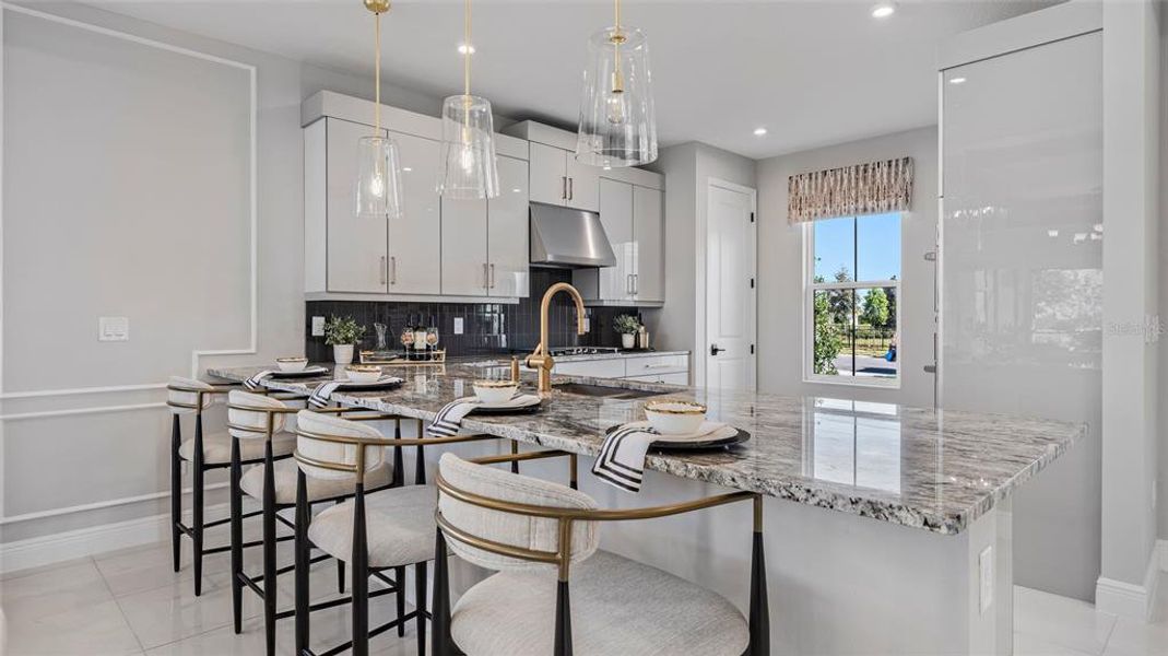Furnished interior view inside a new home in Cresswind at Lake Harris, Tavares (Image 4).
