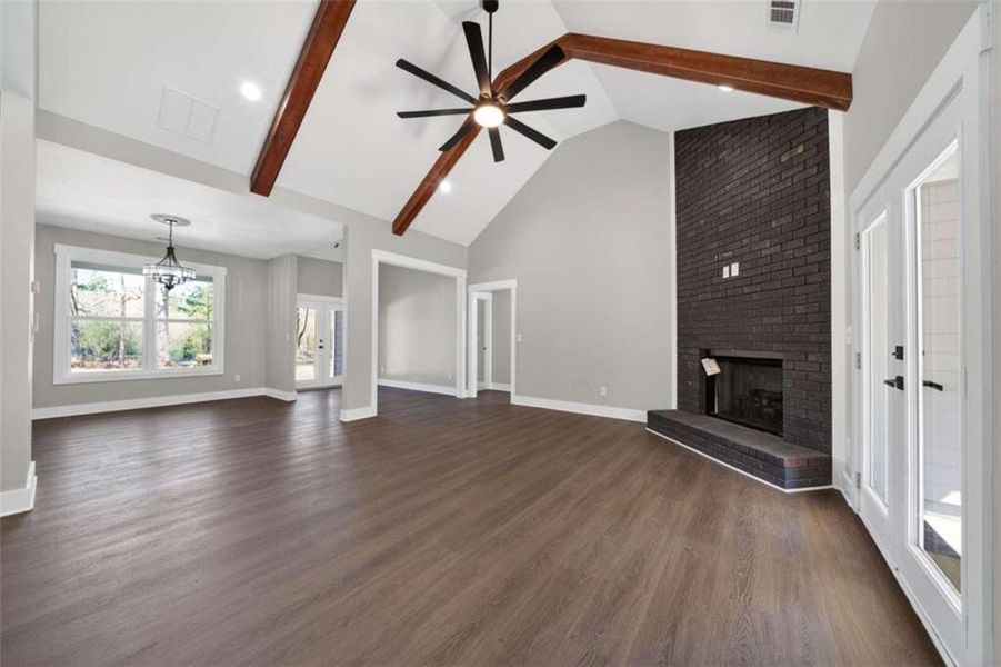 Spacious, unfurnished interior of a new home in , Silver Creek (Image 45). Spacious, unfurnished interior of a new home in , Silver Creek (Image 45).