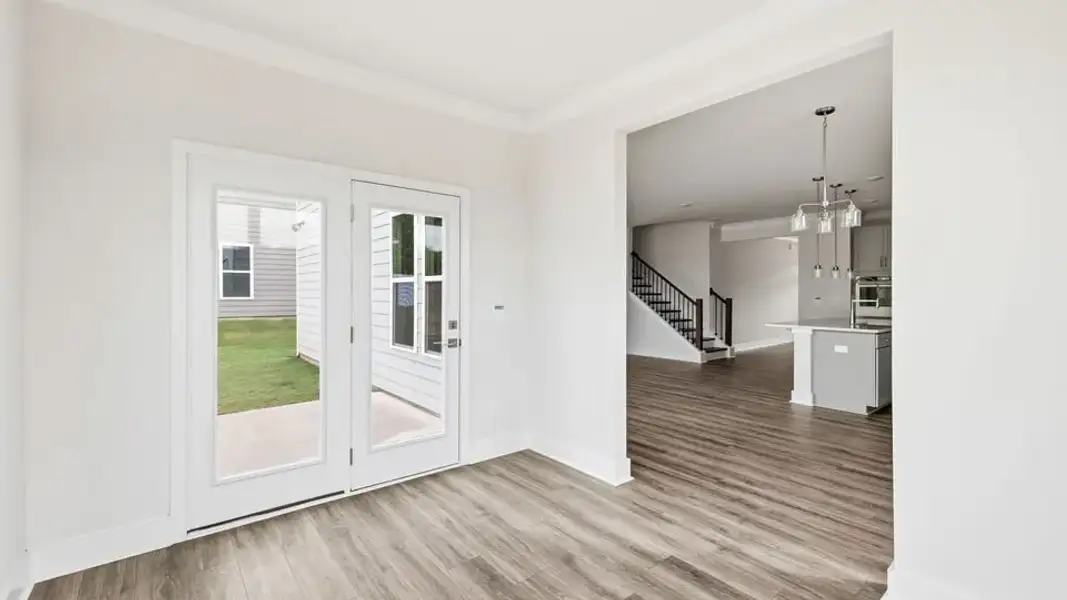 Spacious, unfurnished interior of a new home in Spring Ridge Reserve, Anderson (Image 27). Spacious, unfurnished interior of a new home in Spring Ridge Reserve, Anderson (Image 27).