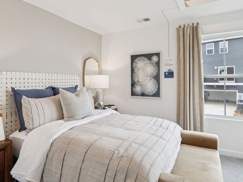 Furnished interior view inside a new home in Meadows at Wilson Farms - The Summit Series, Fort Mill (Image 20).