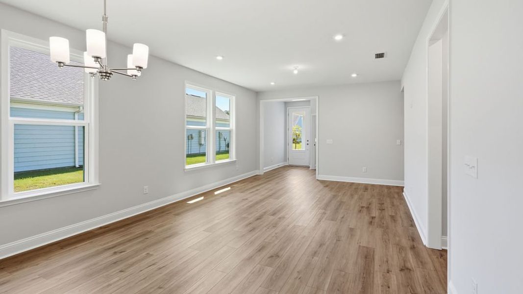 Spacious, unfurnished interior of a new home in Sun City Hilton Head, Bluffton (Image 33). Spacious, unfurnished interior of a new home in Sun City Hilton Head, Bluffton (Image 33).