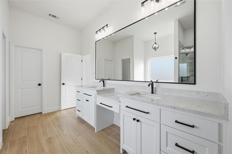 Furnished interior view inside a new home in , Azle (Image 14).