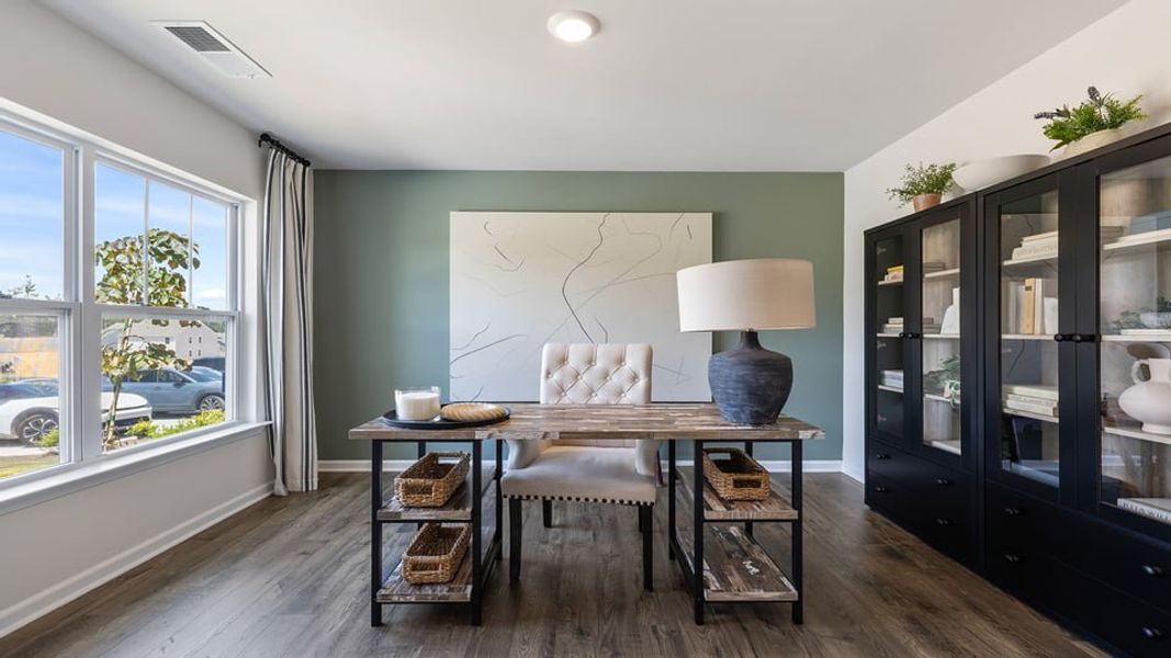 Furnished interior view inside a new home in Lakestone, Woodruff (Image 8).