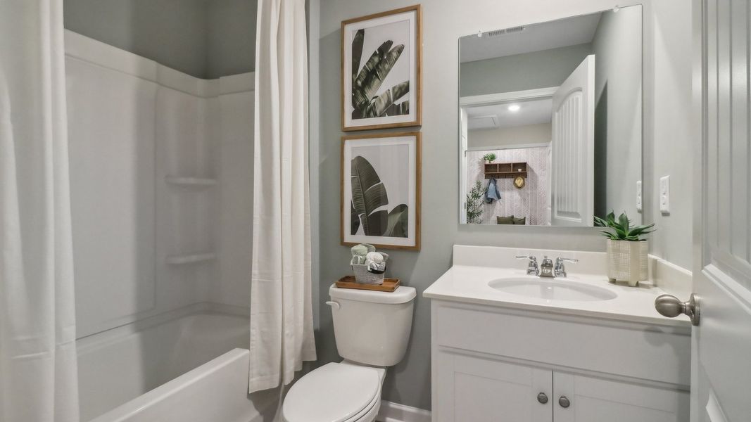 Furnished interior view inside a new home in Wellington Park, Lithonia (Image 36).