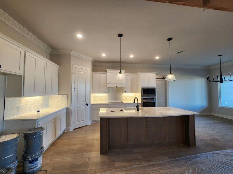 Furnished interior view inside a new home in Rocky Top, Krum (Image 6).