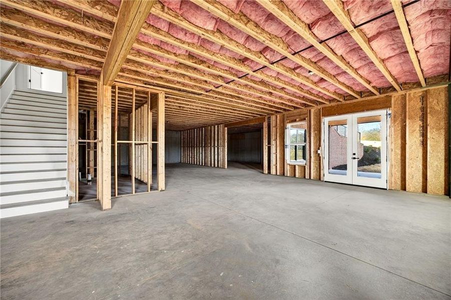 In-progress construction of a new home in , Buford, GA (Image 79). In-progress construction of a new home in , Buford, GA (Image 79).