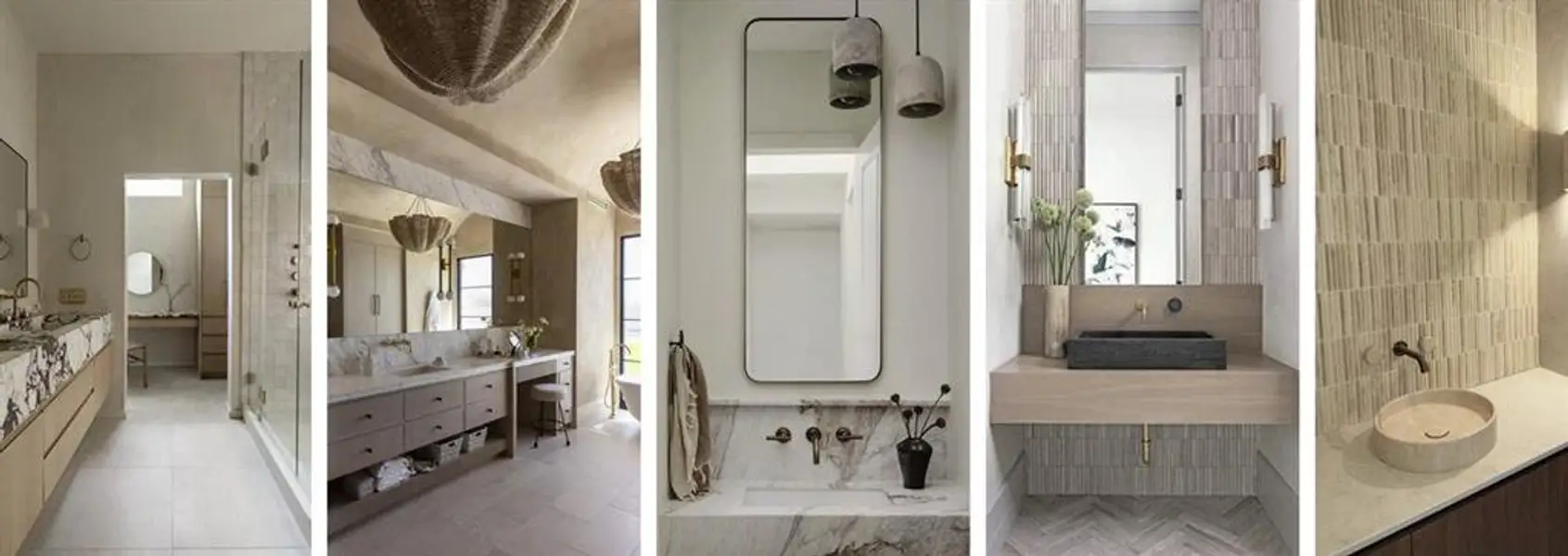 Bathroom featuring vanity and light tile patterned floors Bathroom featuring vanity and light tile patterned floors