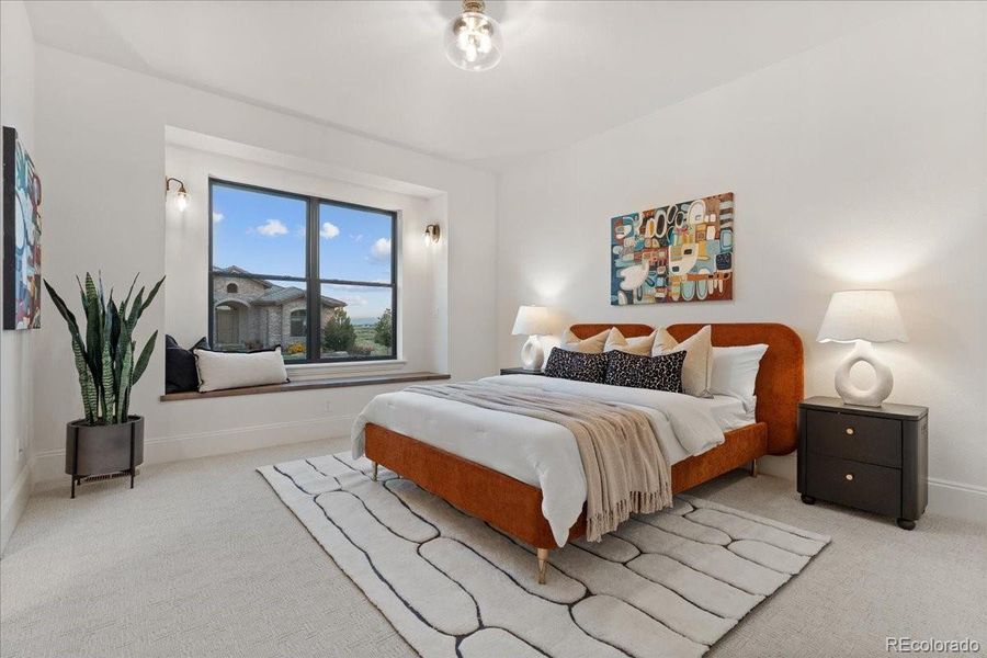 Furnished interior view inside a new home in , Berthoud (Image 43).