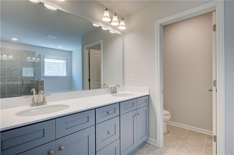 Furnished interior view inside a new home in Bowers Farm, McDonough (Image 11).