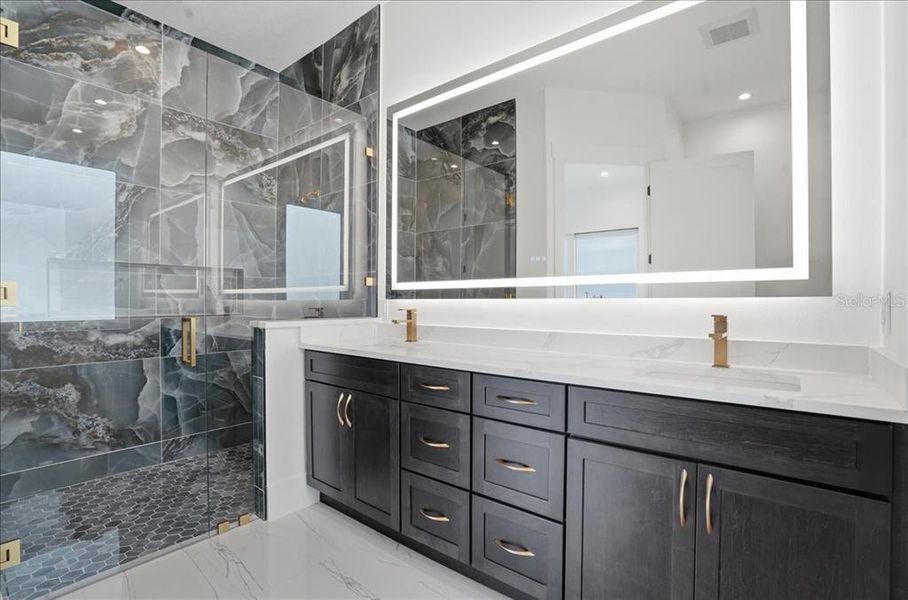 Furnished interior view inside a new home in , Englewood (Image 9).