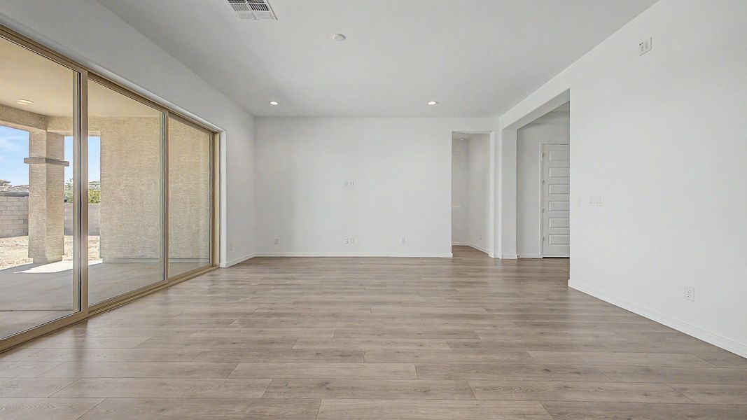 Representative furnished interior of a home built from the Granada by DRB Homes in Windrose, Waddell (Image 6).