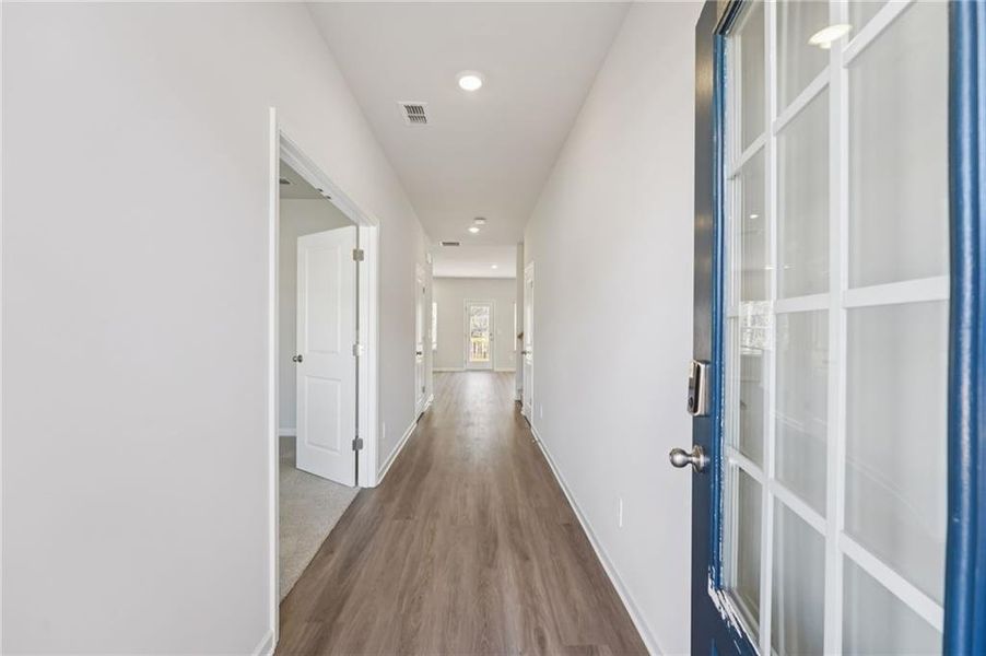 Spacious, unfurnished interior of a new home in Creekside at Oxford Park, Fairburn (Image 22).