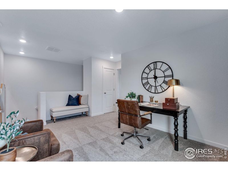 Furnished interior view inside a new home in Vista Meadows, Fort Lupton (Image 27).