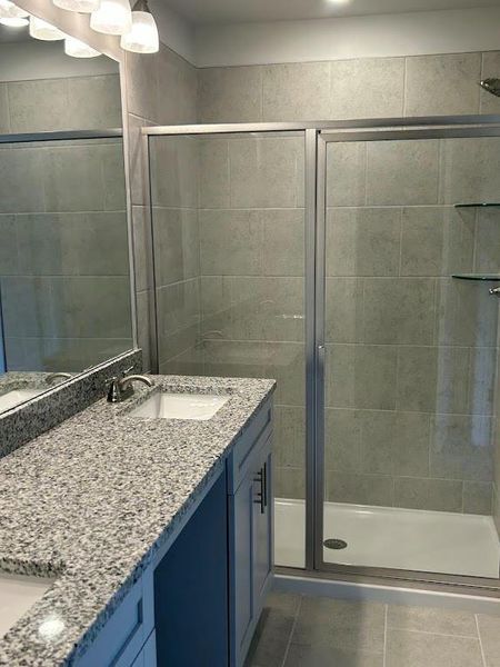 Furnished interior view inside a new home in Towns at Enclave, Lawrenceville (Image 6).