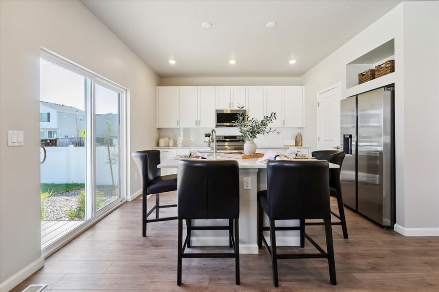 Furnished interior view inside a new home in Bradley Heights, Colorado Springs (Image 30).