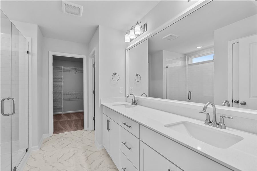 Furnished interior view inside a new home in Fieldstone, Lexington (Image 15).
