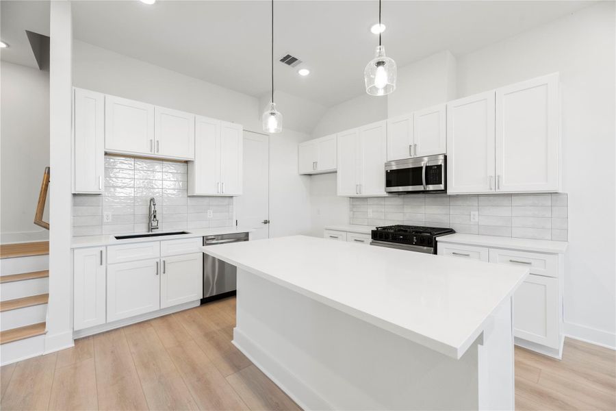 Furnished interior view inside a new home in , Houston (Image 6). Furnished interior view inside a new home in , Houston (Image 6).