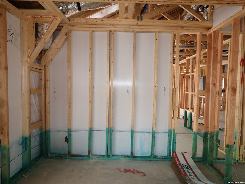 In-progress construction of a new home in Meadows at Clear Springs, New Braunfels, TX (Image 24).