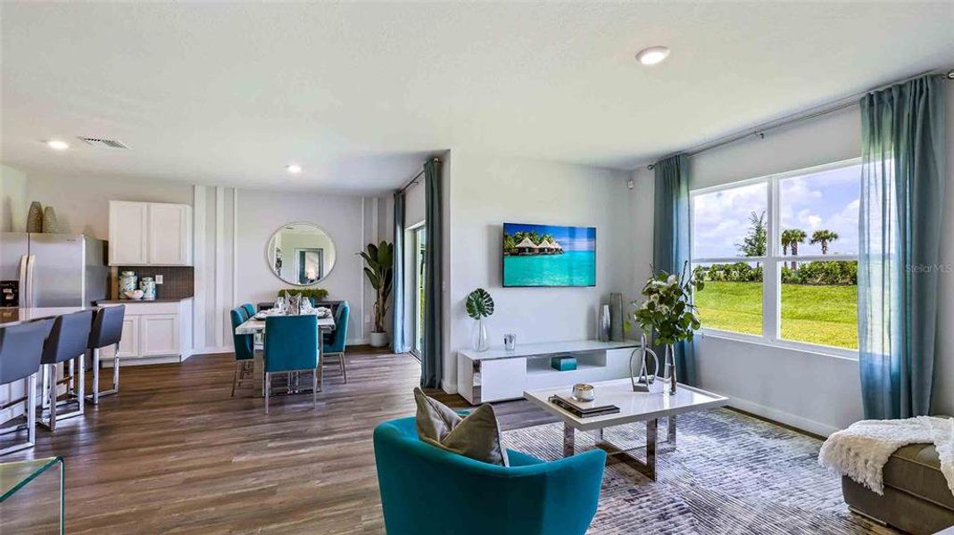 Furnished interior view inside a new home in Star Farms at Lakewood Ranch, Lakewood Ranch (Image 7).