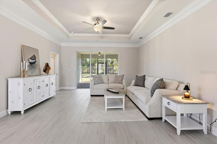 Furnished interior view inside a new home in , Englewood (Image 15).