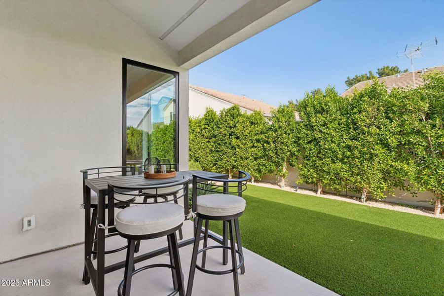 Covered patio Covered patio