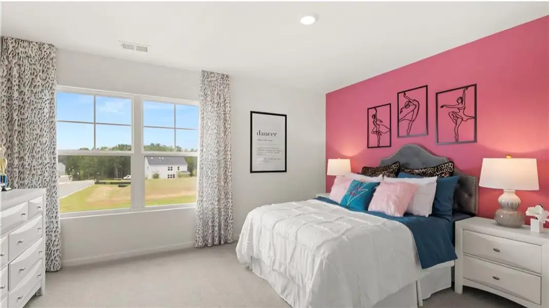 Furnished interior view inside a new home in Bridle Creek, Locust Grove (Image 5).