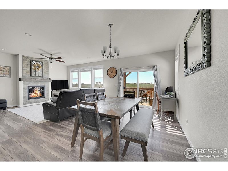 Dining and Living Room